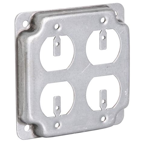 raco junction box covers|raco 2 gang receptacle box.